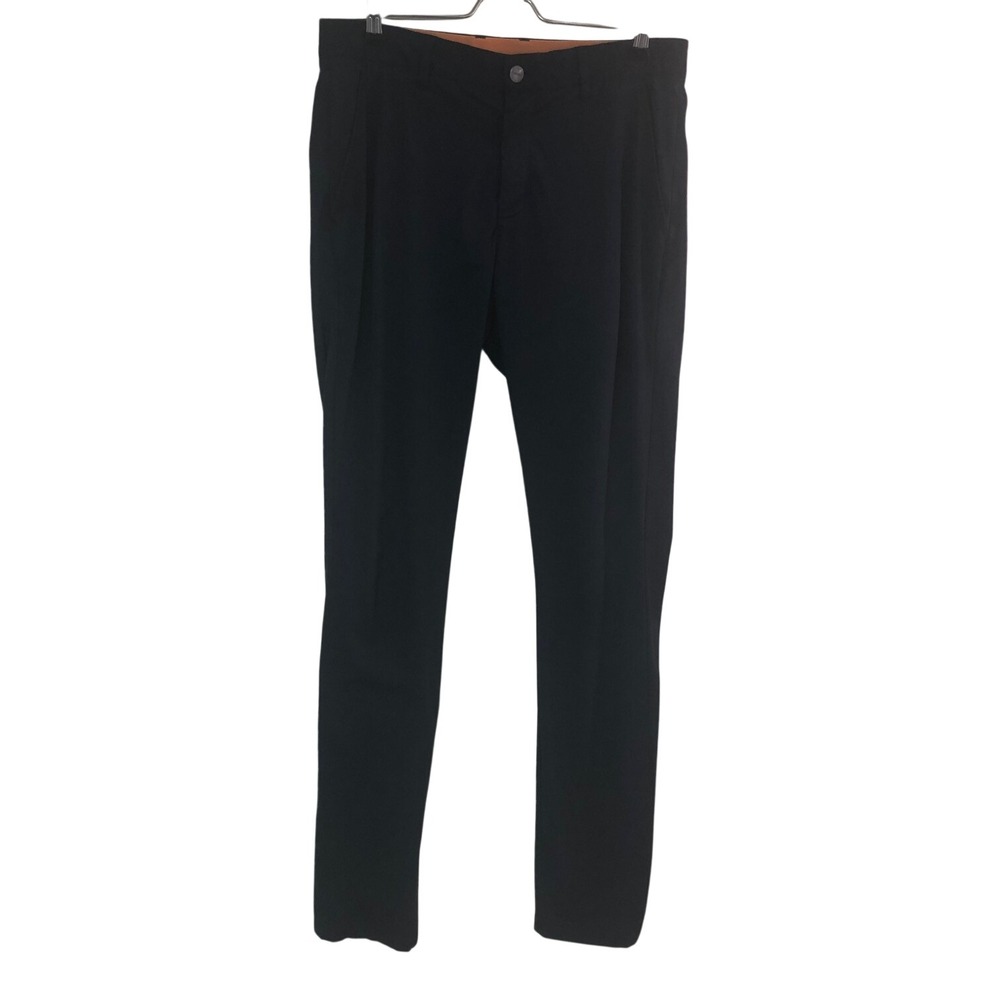 Macade Golf Pants Slim Fit Performance Stretch Black Mens 32x34 FITS 32x33.5